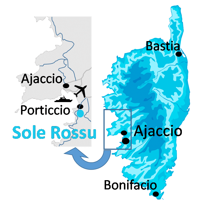 Carte emplacement Sole Rossu