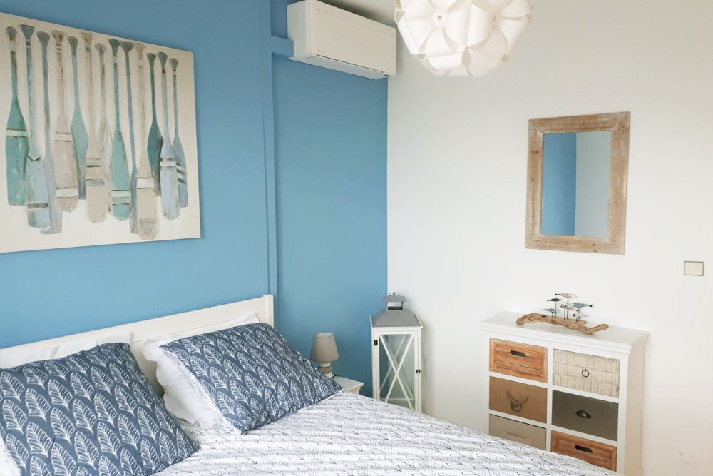 Chambre bleue